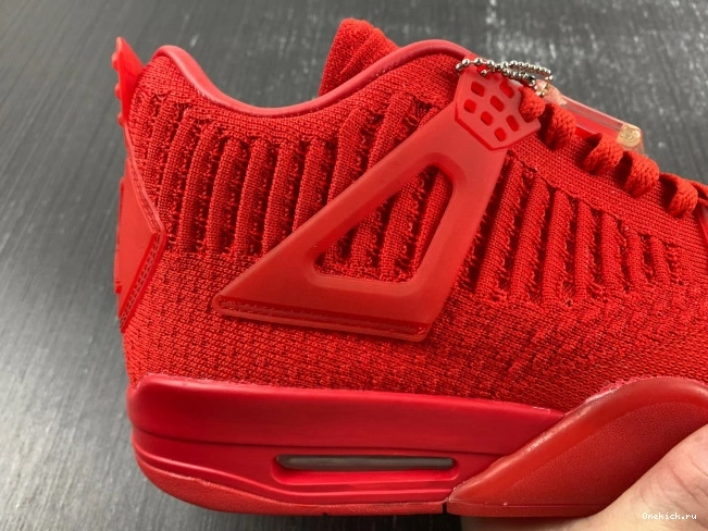 One Kick Red AQ3559-600 Retro 4 Jordan Flyknit 0707